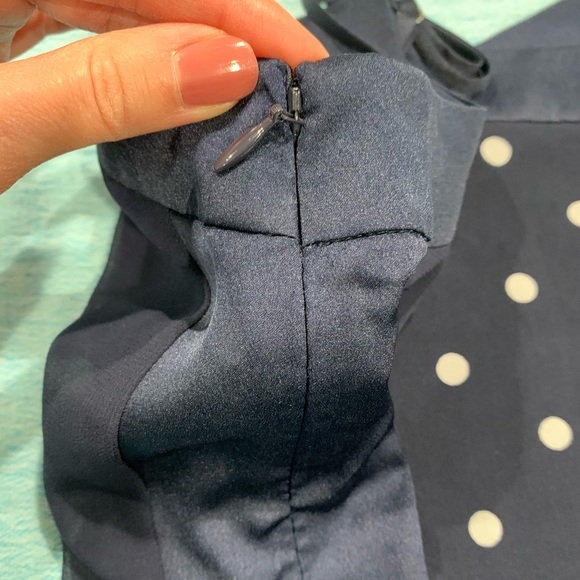 Banana Republic Navy Polka Dot Cami - Picture 6 of 6